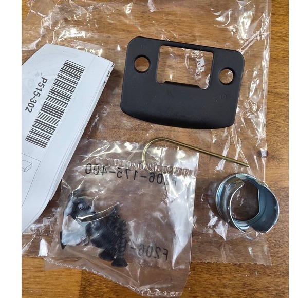 Schlage F40 622 Bed Bath Bowery Door Knob Lockset, Privacy Lock, Matte Black New - Picture 6 of 8